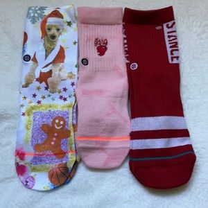 (3) Stance Socks for Girls